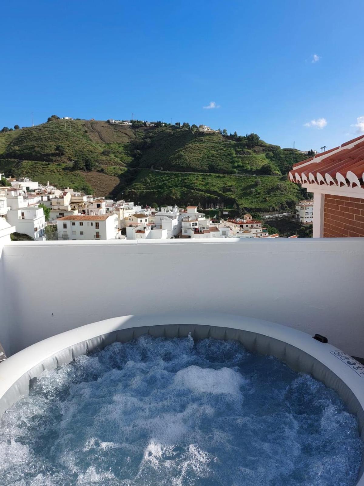 Atico El Paraiso Cómpeta Esterno foto