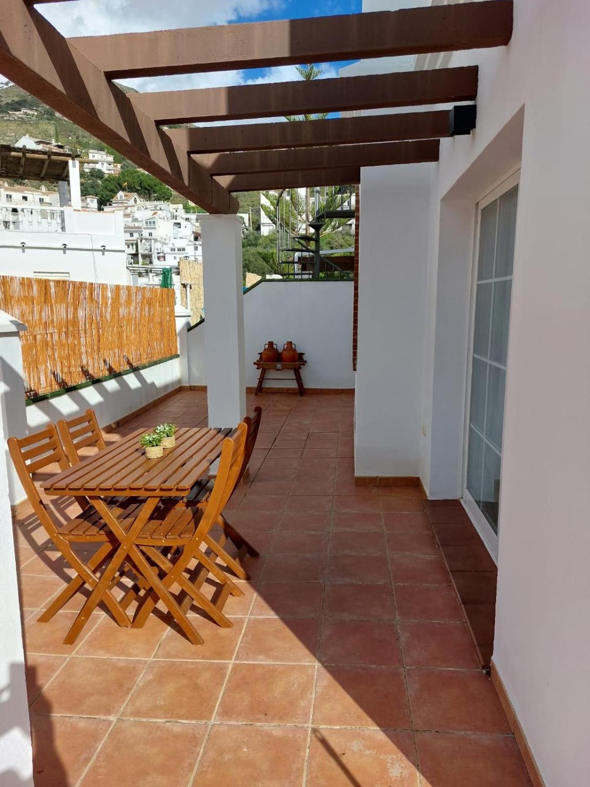 Atico El Paraiso Cómpeta Esterno foto