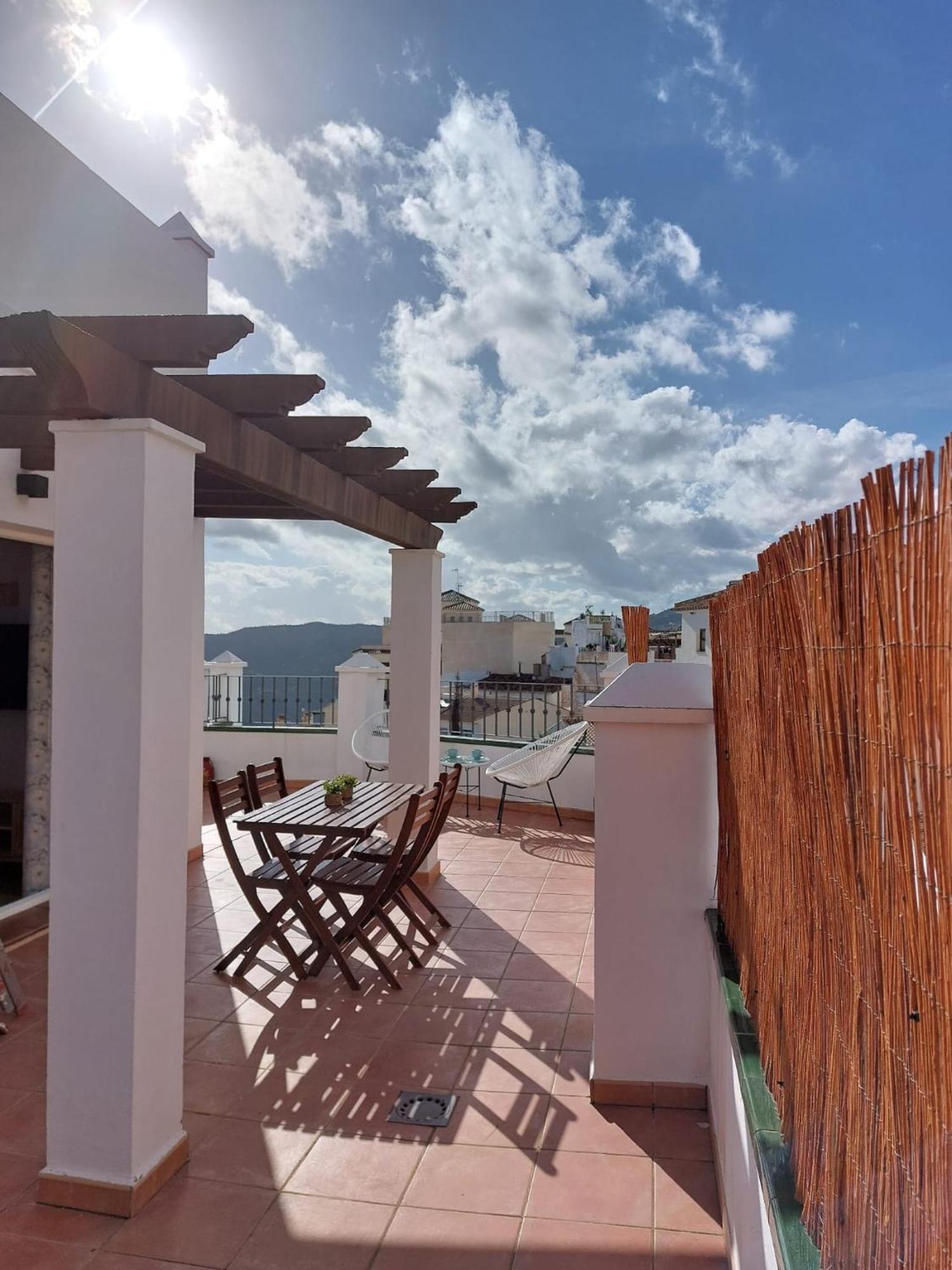Atico El Paraiso Cómpeta Esterno foto
